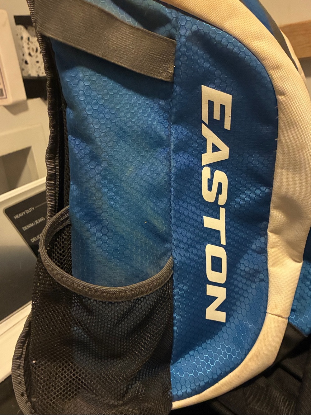 Easton Blue and white Men's Sports Backpack